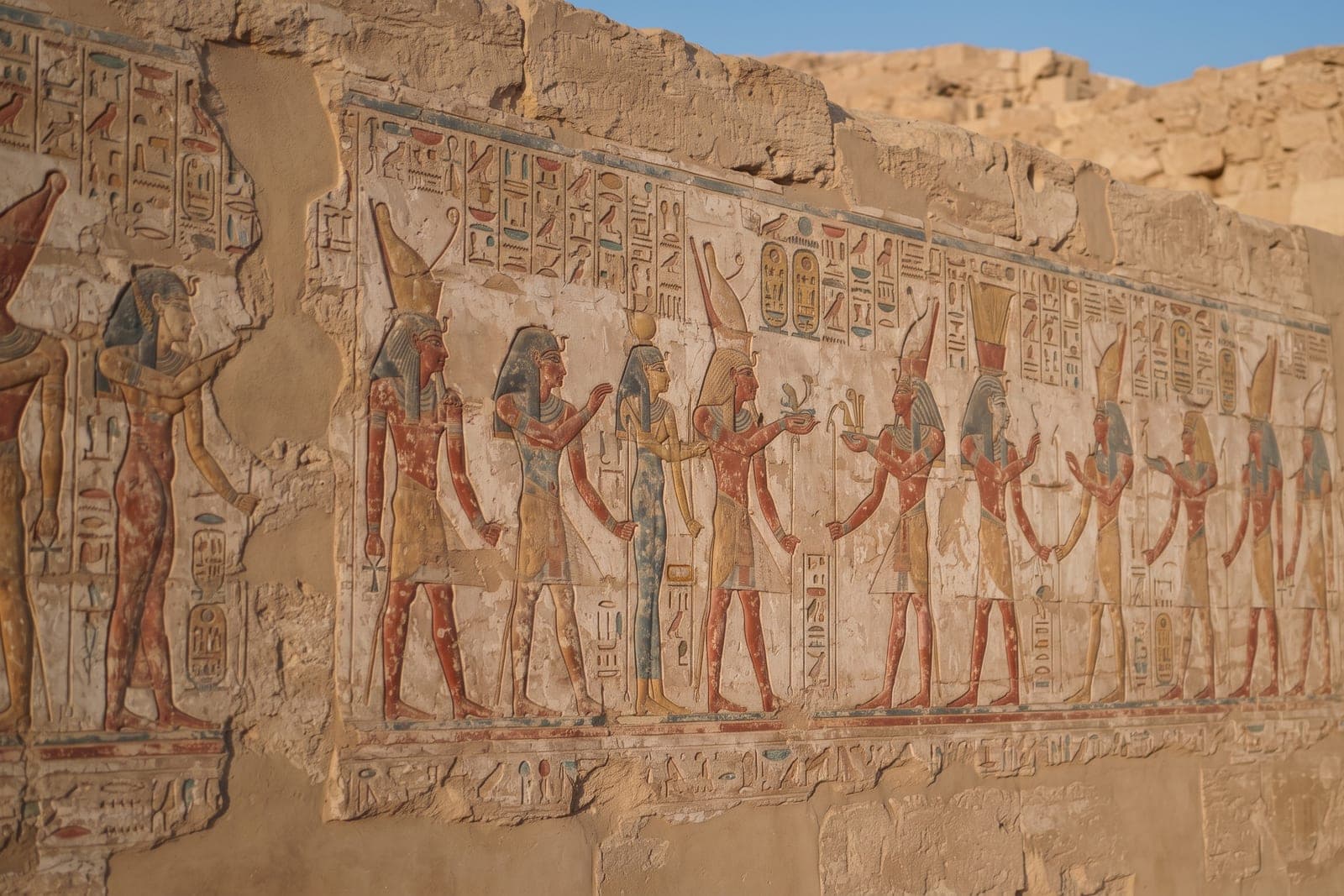 Temple en terrasses de la reine Hatchepsout à Deir el-Bahari